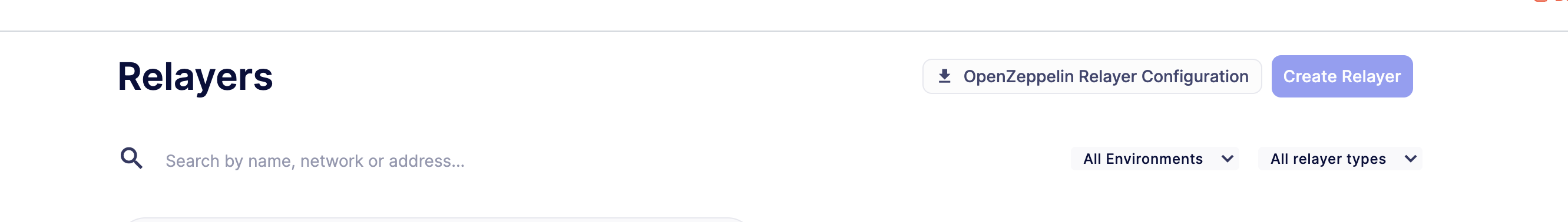 Defender Relayer Migration Button